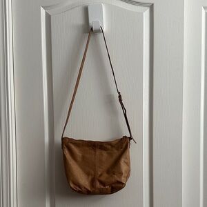 Brown Leather Crossbody Bag